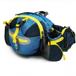 12 L Red Breathable Hiking Sling Backpack Multi Functional Nylon Yellow Hiking Packs