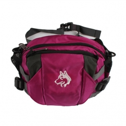 Breathable Nylon Purple Hiking Bag Yellow Wear Resistance 8 L Hiking Waist Bag