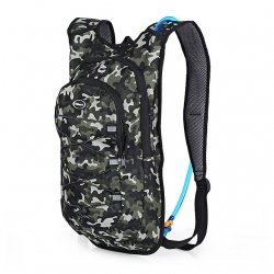 5 L Reflective Cycling Laptop Backpack 420D Nylon Camouflage Cycling Backpack