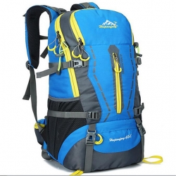 Breathable Canvas Blue Backpacking Bag Green Professional 45 L Hiking Backpack