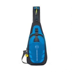 Nylon Blue Sling Shoulder Bag Durable 20 L Running Pack