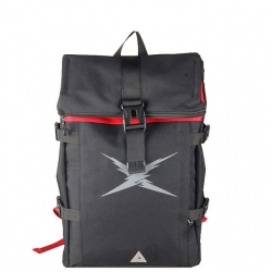 30 L Wear Resistance Hiking Backpack Breathable Nylon Black Trekking Backpack