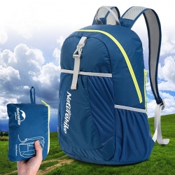 Lightweight Nylon Black Rucksack Purple Breathable 22 L Hiking Backpack
