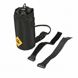 1 L Durable Waterproof Handlebar Bag Terylene Black Bicycle Trunk Bag