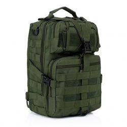 Quick Dry Nylon Black Hiking Backpack Army Green Wear Resistance 3 L Military Tactical Backpack