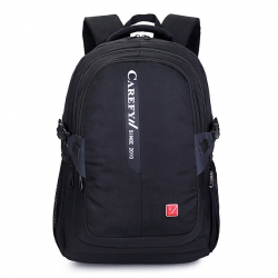 Breathable Nylon Black Backpacking Packs Grey Wear Resistance 35 L Hiking Backpack