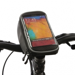 Oxford Nylon Terylene Bicycle Handlebar Bag Waterproof 1 L Bicycle Phone Case