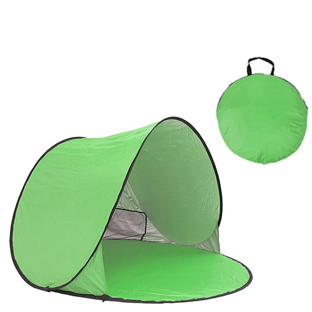 UV Resistant Automatic Green Screen Tent purple Lightweight 3 Man ...